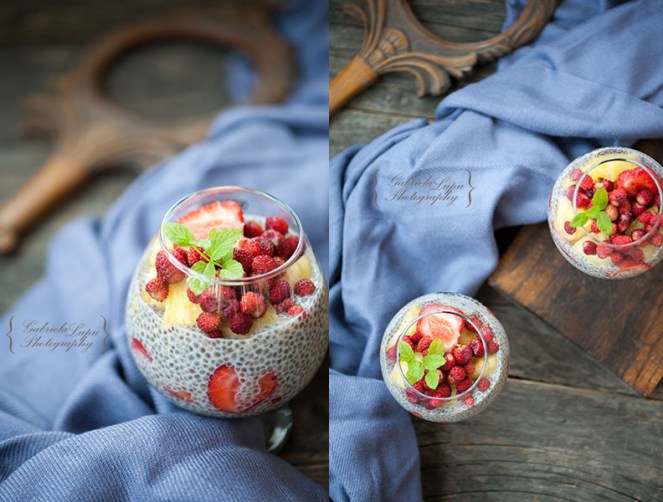 chia seeds pudding