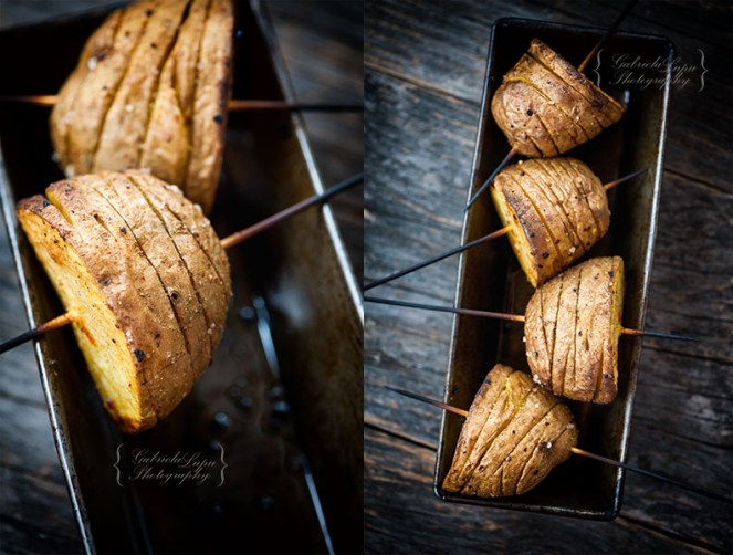 Hasselback potatoes